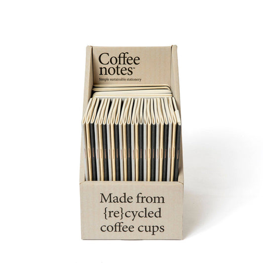 Notebook made from Recycled Coffee Cups