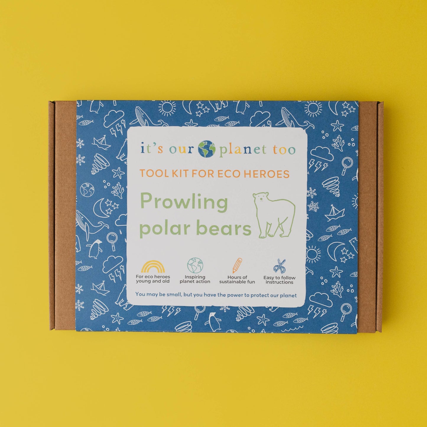 CHILDREN'S ECO ACTIVITY BOX - Prowling polar bears