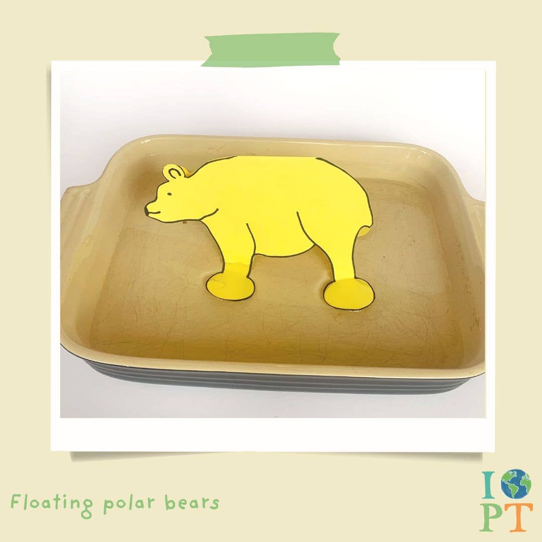 CHILDREN'S ECO ACTIVITY BOX - Prowling polar bears