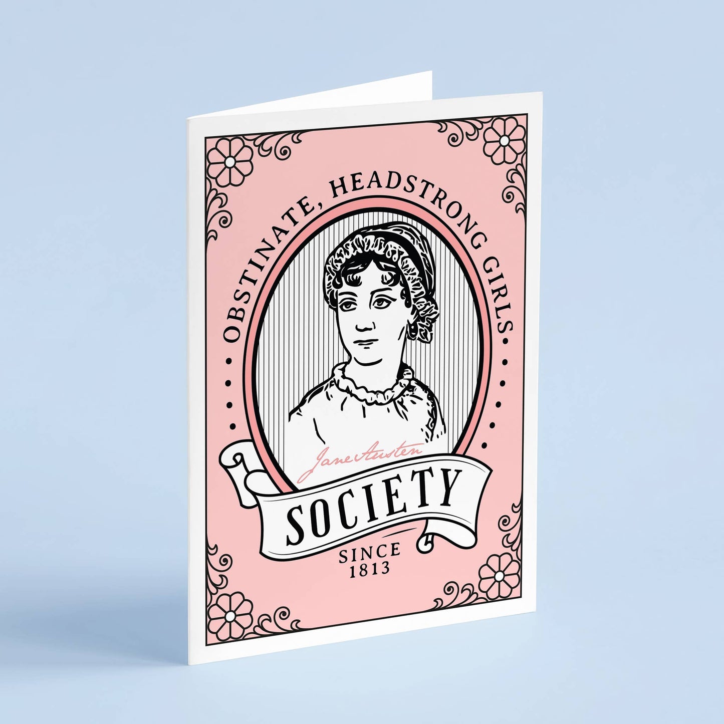 Obstinate Headstrong Girls Society - Pride & Prejudice Card