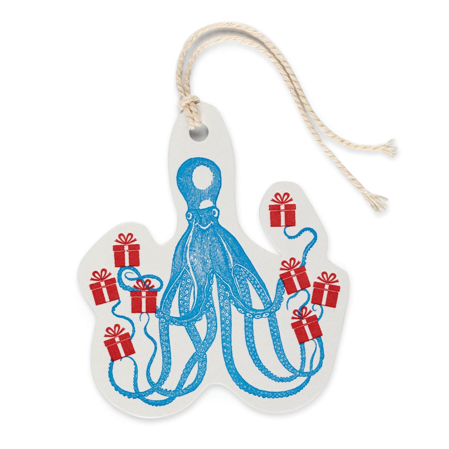 Octopus Gift Tag pack of 3