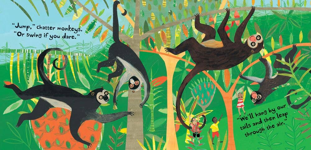 We're Roaming in the Rainforest - Children's Book