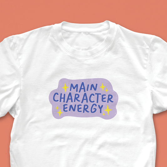 'Main Character Energy' Bookish T-shirt