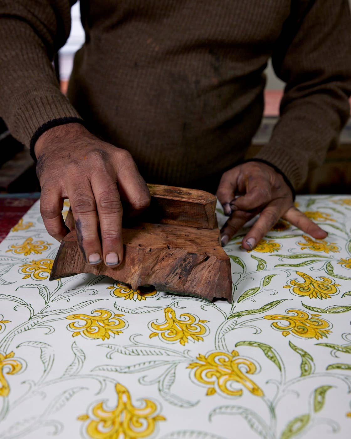 Hand Block Printed Gift Bags (Medium) - Sunshine