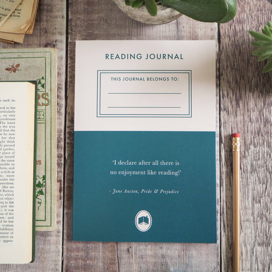 Reading Journal - A5 Diary Book Record / Notebook